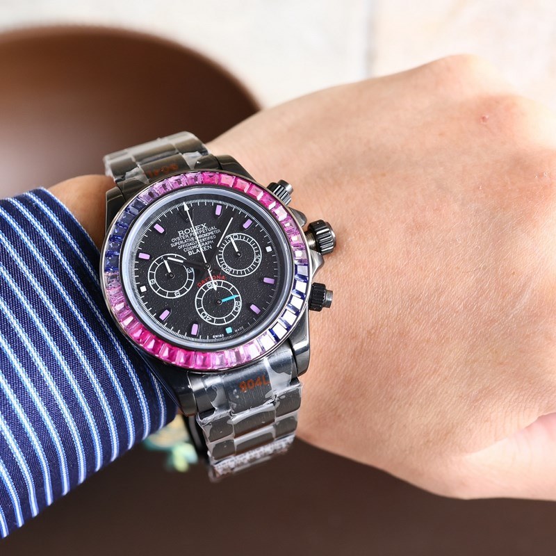 Rolex Daytona Rainbow Diamond 3rd Generation-7