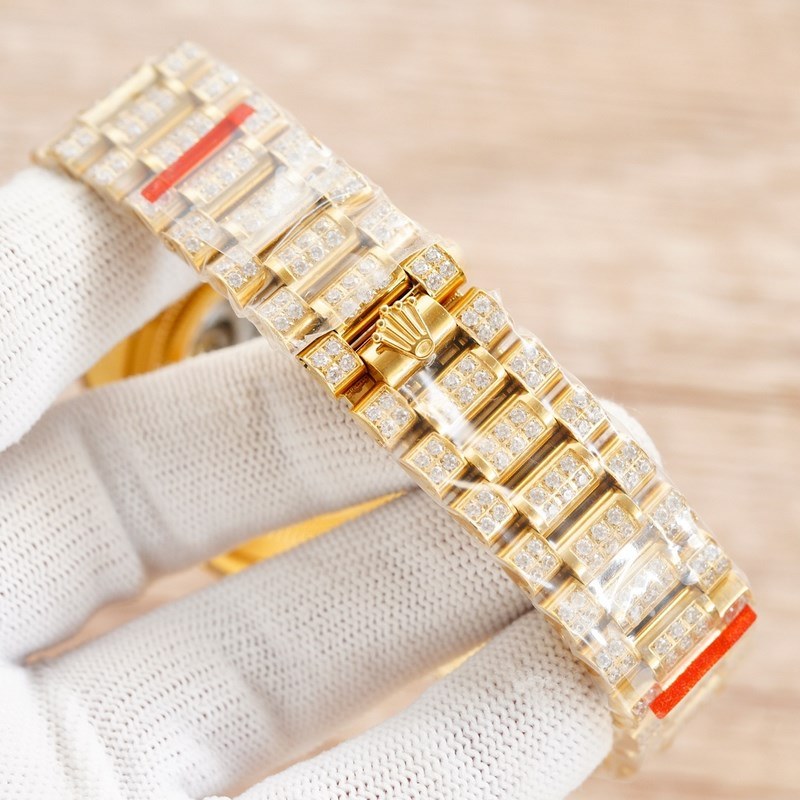 OLEX Rolex Men's Diamond Datejust 41mm Luxury Replica Watch-5