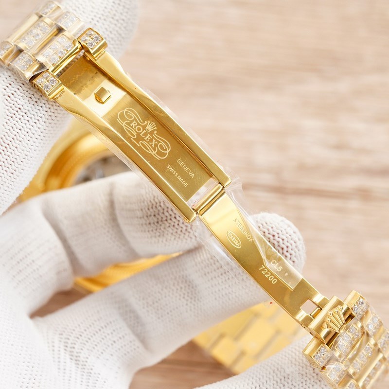 OLEX Rolex Men's Diamond Datejust 41mm Luxury Replica Watch-6