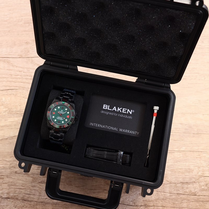 Black ROLEX Submariner Custom Edition 40mm Quality Replica Watch-2