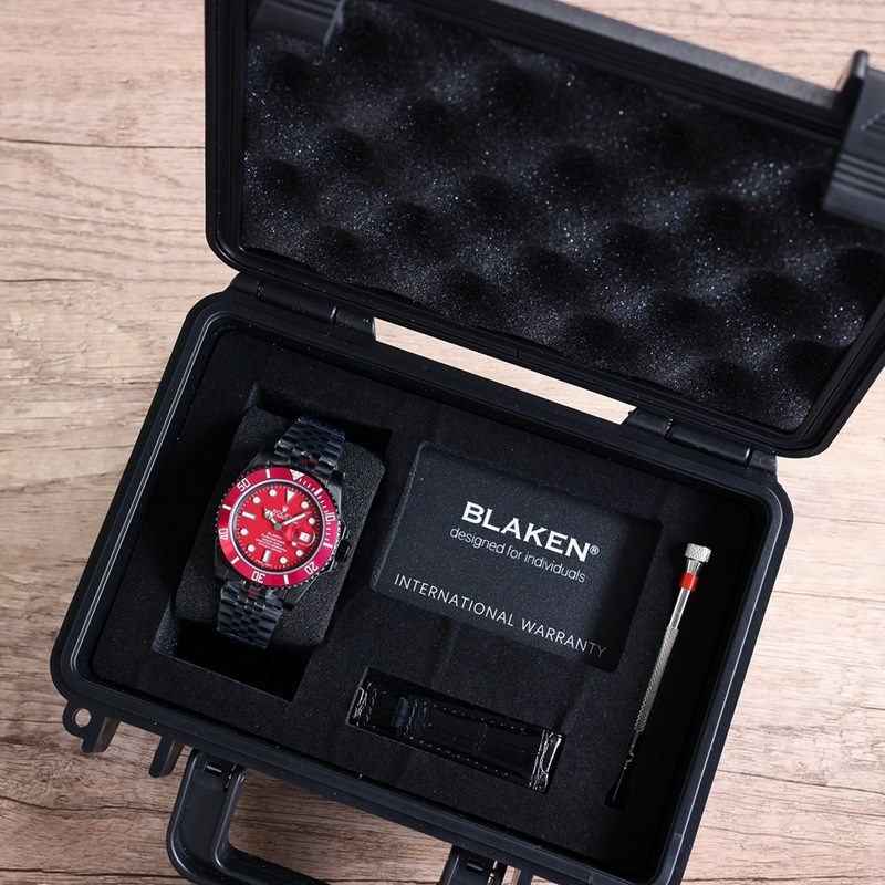 Rolex Submariner Black and Green Upgraded Black Steel Version-3