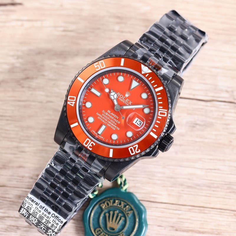 BLAKEN Rolex Submariner Green Black Carbon Upgrade with Black Steel Strap-1