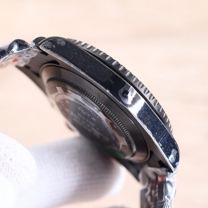 BLAKEN Rolex Submariner Green Black Carbon Upgrade Black Steel Strap-6