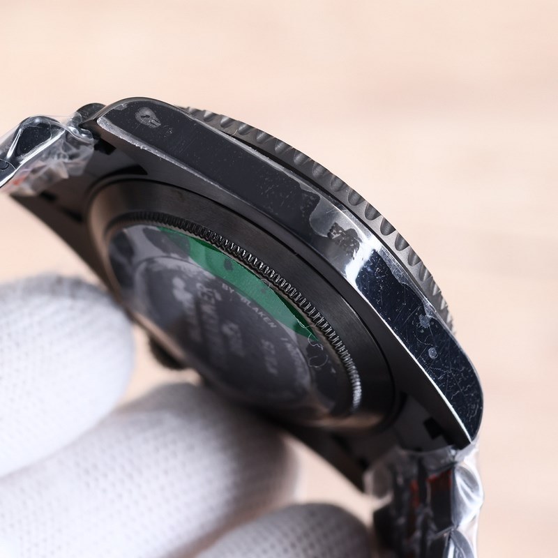 Rolex Black Submariner Green and Black 5-Group Steel Replica Watch-6