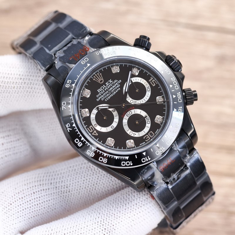 Rolex Daytona Third Generation Stainless Steel Black Edition-4