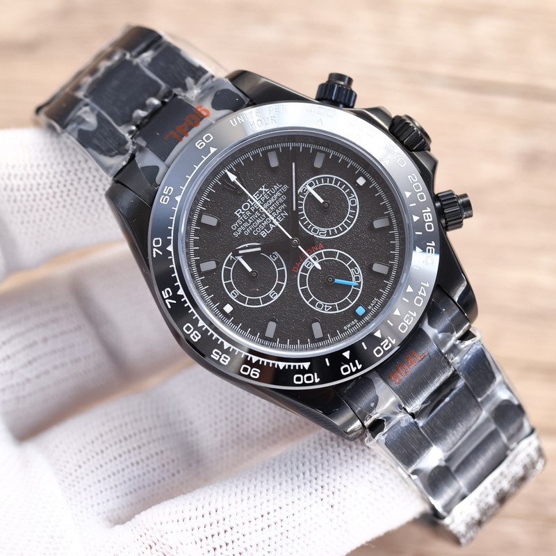 Rolex Daytona 3rd Gen Stainless Steel All-Black Edition-4