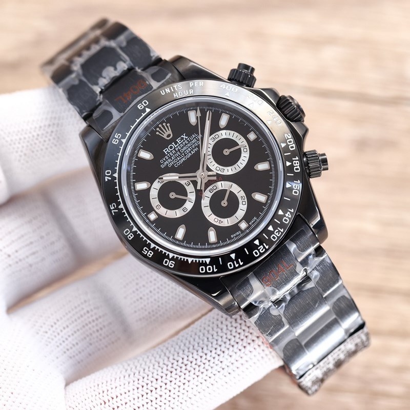 Rolex Daytona Steel Black Dial Third Generation-4