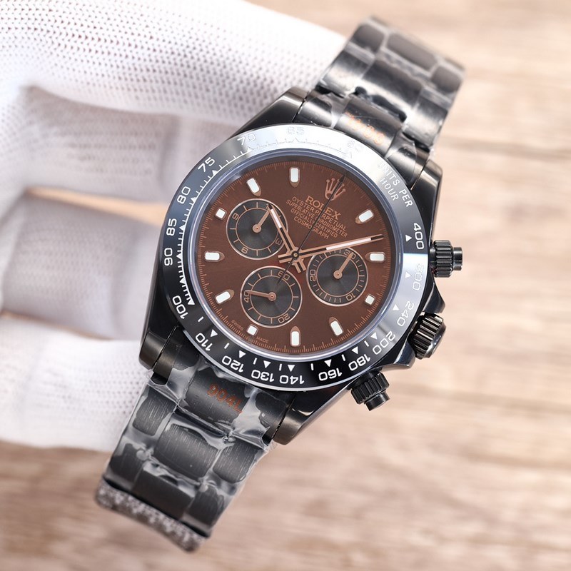 Rolex Daytona Steel Black Version Third Generation Quality Craftsmanship-4