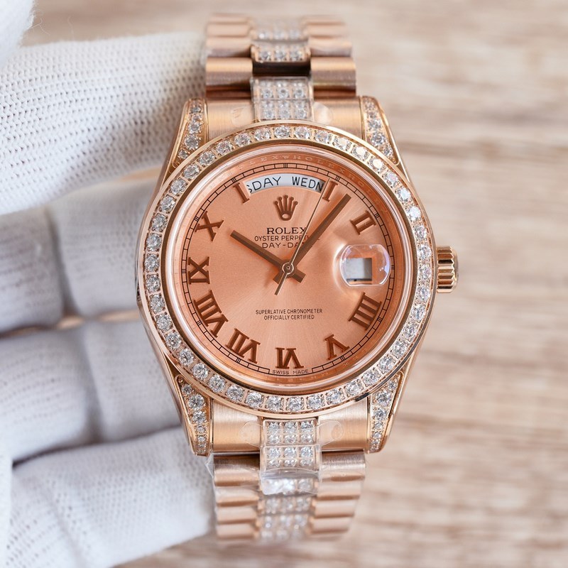 Rolex Datejust Day-Date Classic 41mm Replica Watch-4