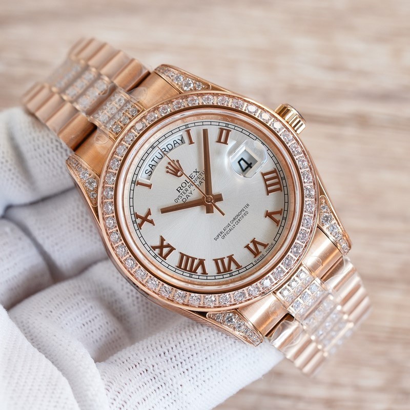 Rolex Datejust Day-Date Classic 41mm Replica Watch-5