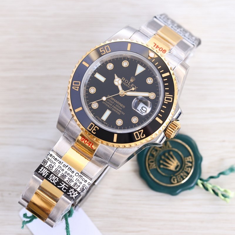 Rolex Submariner Date 116610LN Black Dial Diver's Replica Watch-1