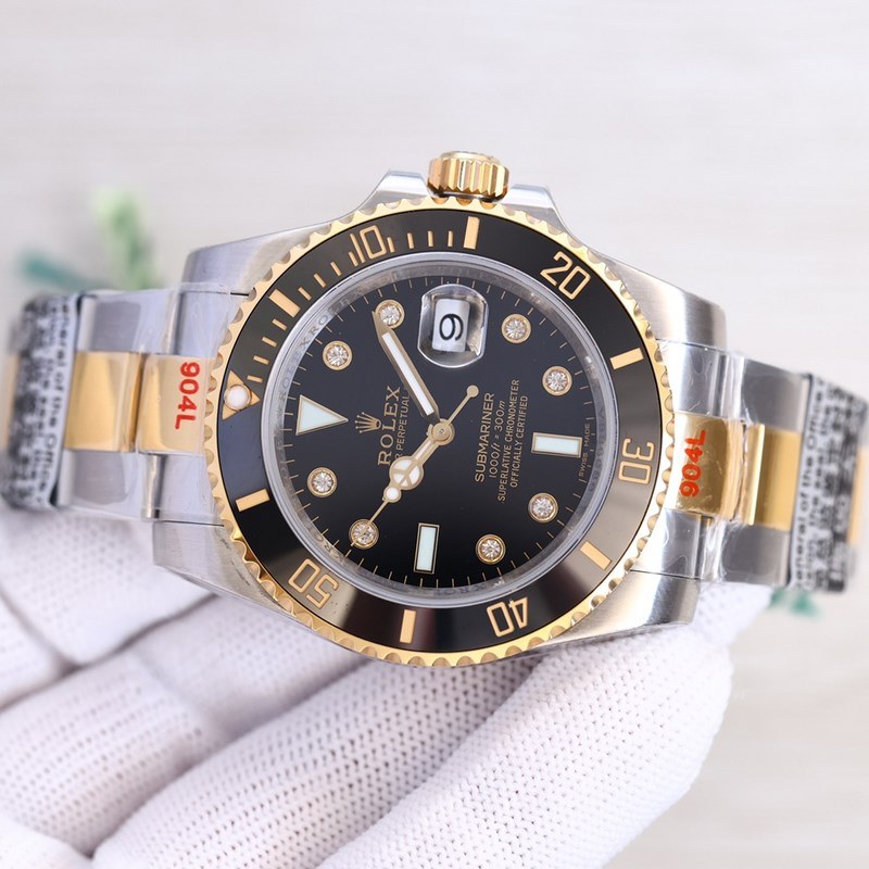 Rolex Submariner Date 116610LN Black Dial Diver's Replica Watch-5