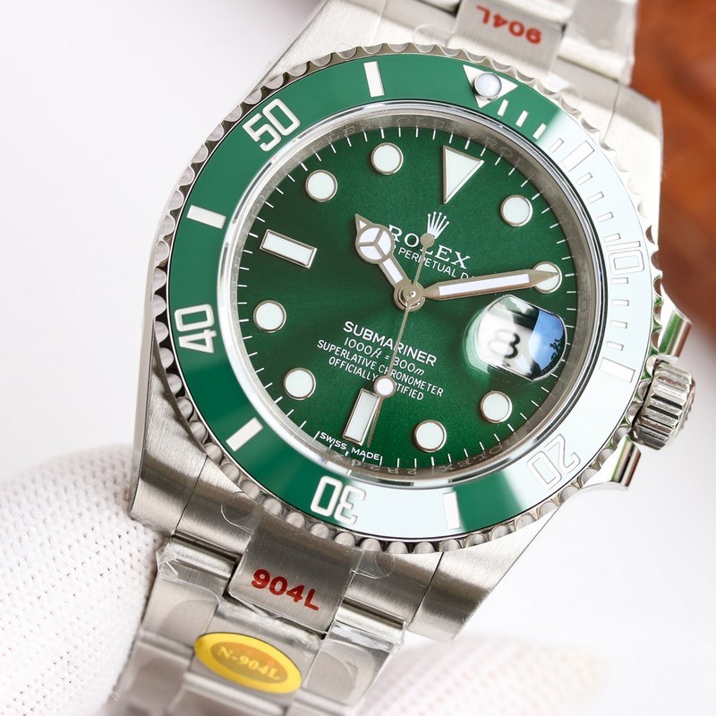 Rolex Submariner V10 Platinum Edition Premium Dive Replica Watch-2
