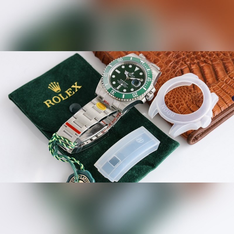 Rolex Submariner V10 Platinum Edition Premium Dive Replica Watch-8