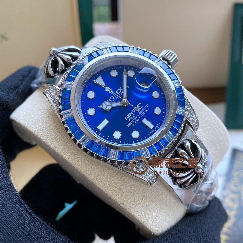 Rolex Submariner Crocs Men's Premium Fashion Replica Watch-3