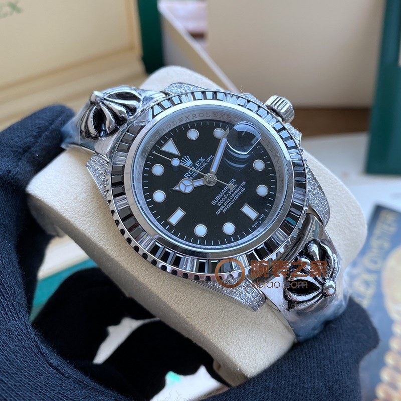 Rolex Submariner Crocs Men's Premium Fashion Replica Watch-4