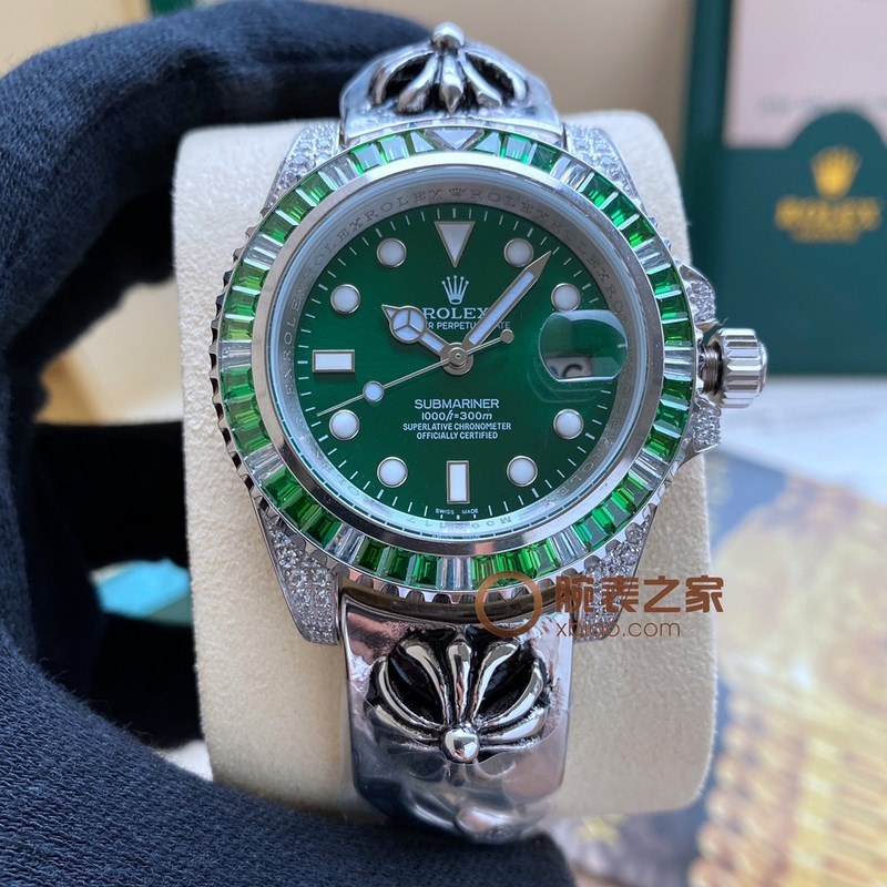 Rolex Submariner Crocs Men's Premium Fashion Replica Watch-6