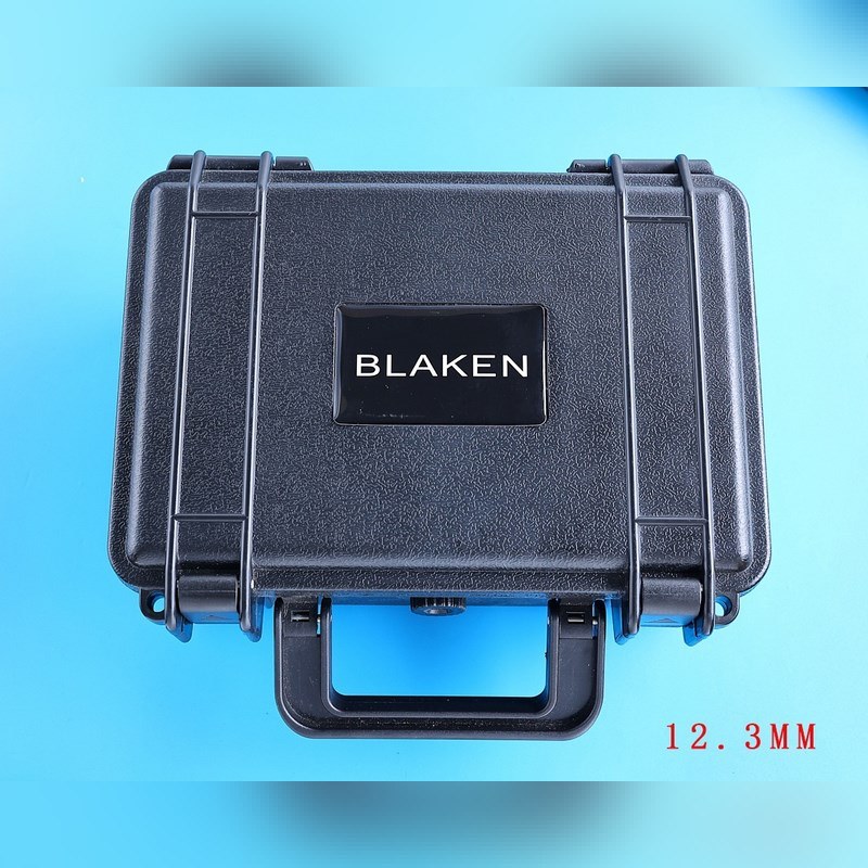 RILEX Rolex Daytona Super Thin Upgraded Rainbow Diamond 12.3mm Black Steel-2