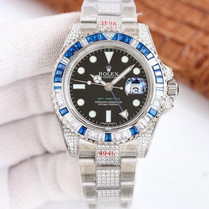 Rolex GMT-Master II Diamond Custom Edition-3
