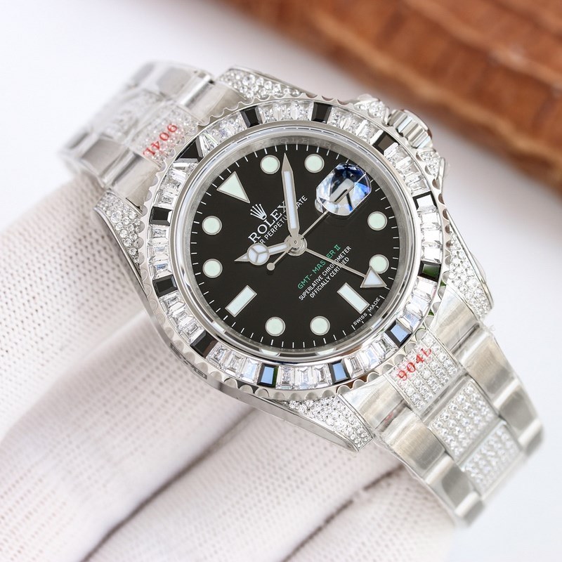 Rolex GMT-Master II Diamond Custom Edition-4