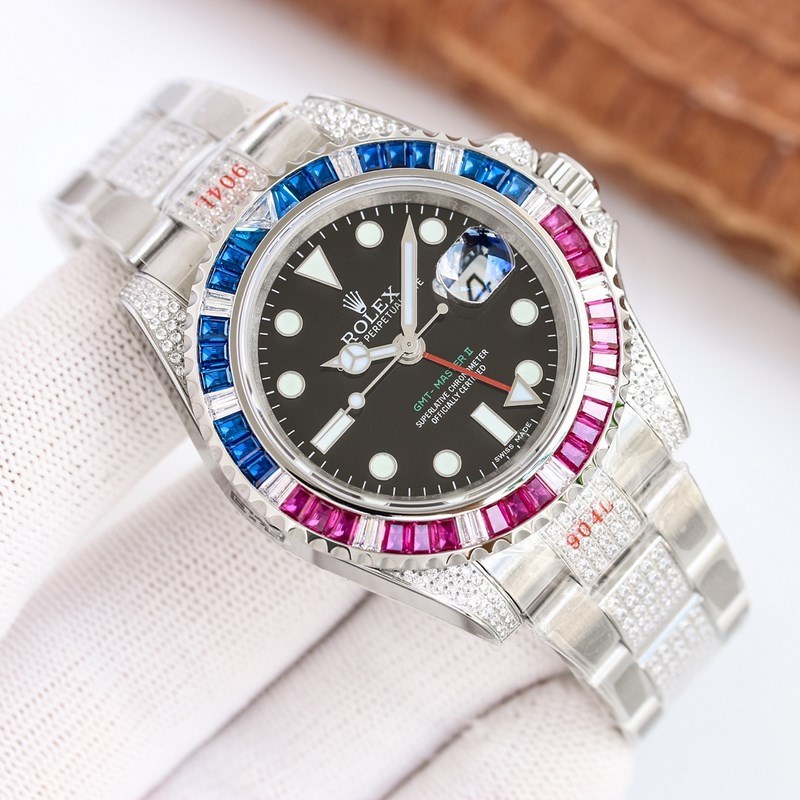 Rolex GMT-Master II Diamond Custom Edition-5
