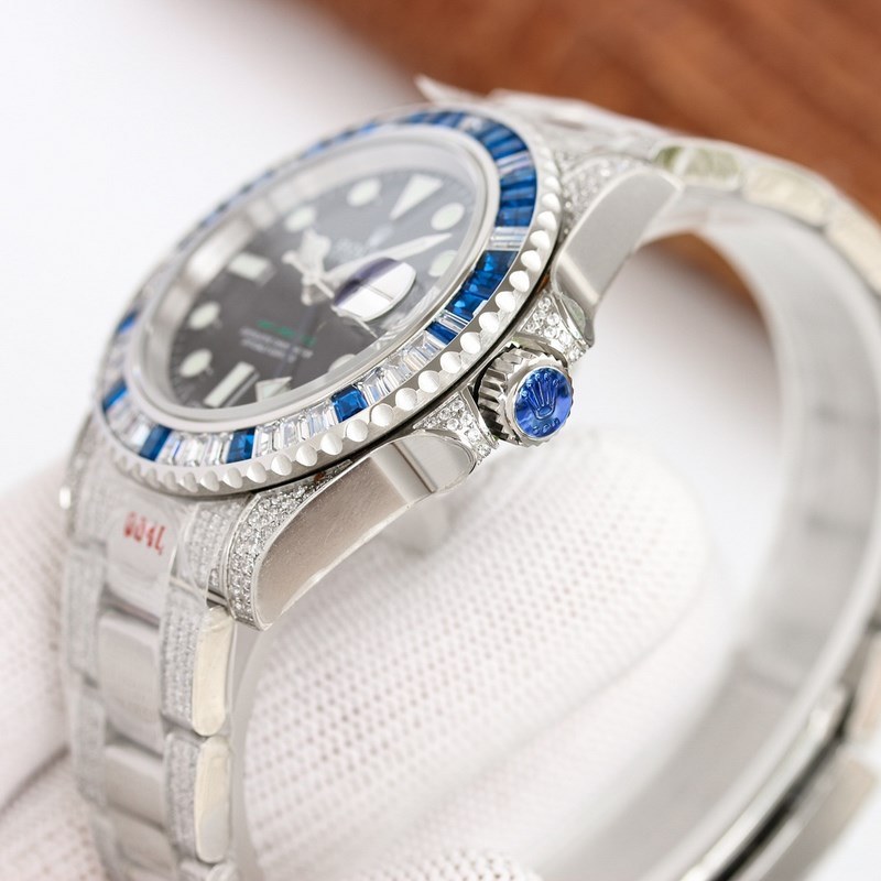 Rolex GMT-Master II Diamond Bezel Custom Edition-6