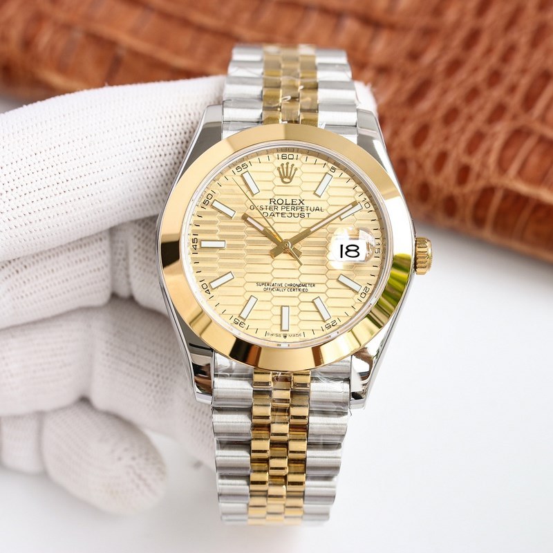 Rolex 41mm Datejust Series Quality Timepiece Model-3