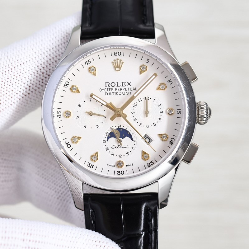 ROLEX Cellini Multifunctional Replica Watch Swiss Luxury Timepiece-2