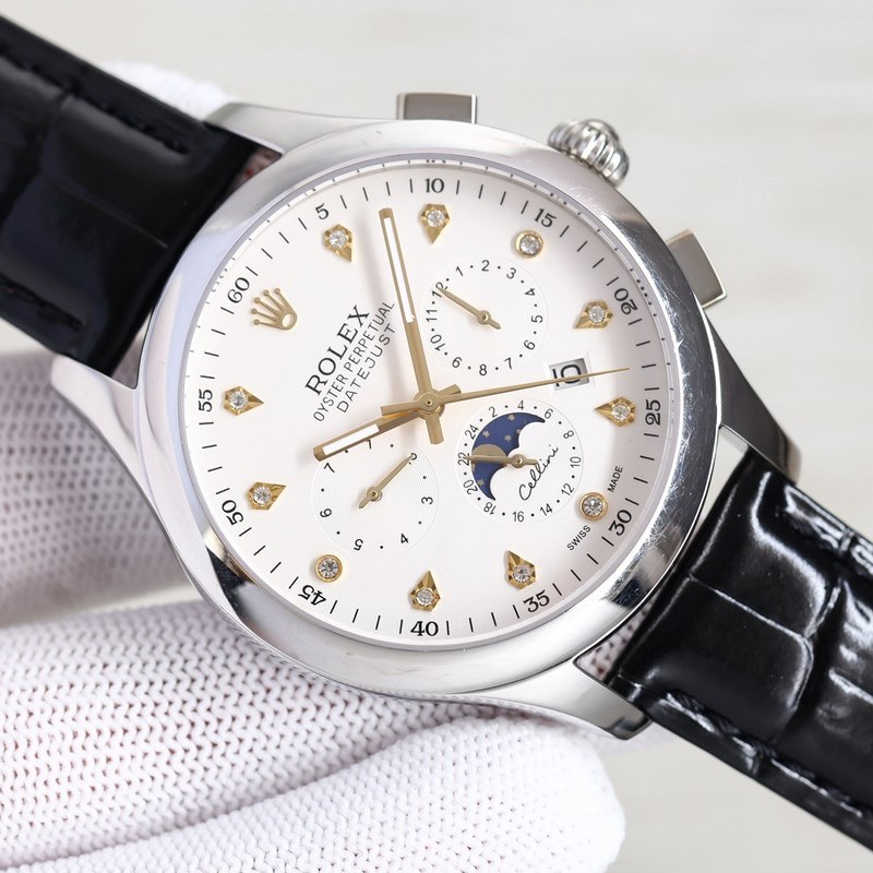 ROLEX Cellini Multifunctional Replica Watch Swiss Luxury Timepiece-5