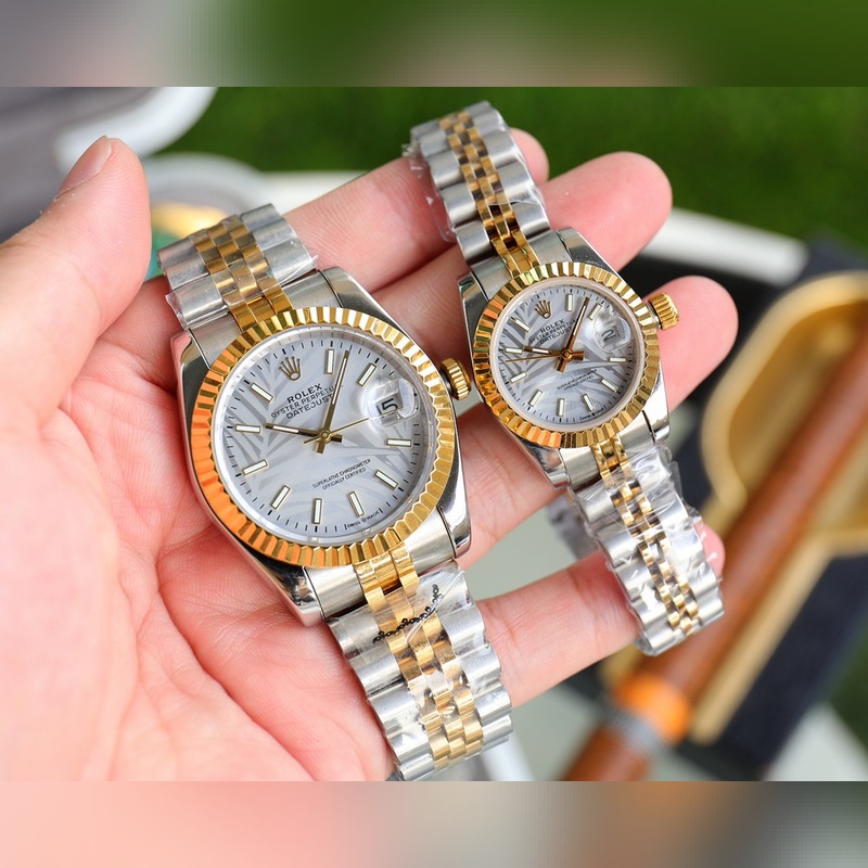 Rolex Datejust Couple Replica Watch Swiss Quality 100% Waterproof Sapphire Crystal-3