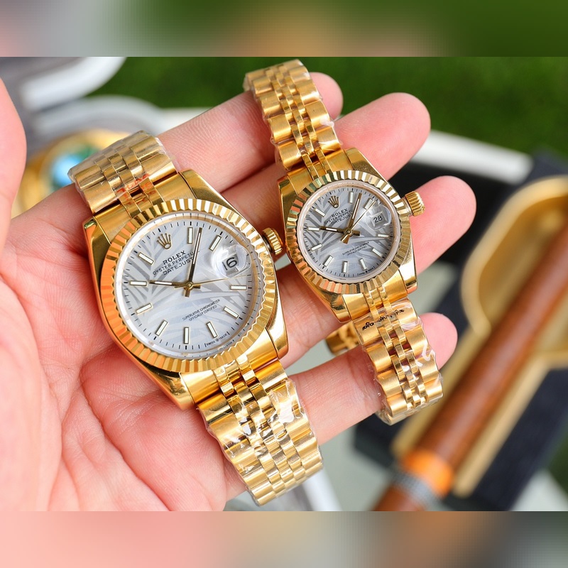 Rolex Datejust Couple Replica Watch Swiss Quality 100% Waterproof Sapphire Crystal-4