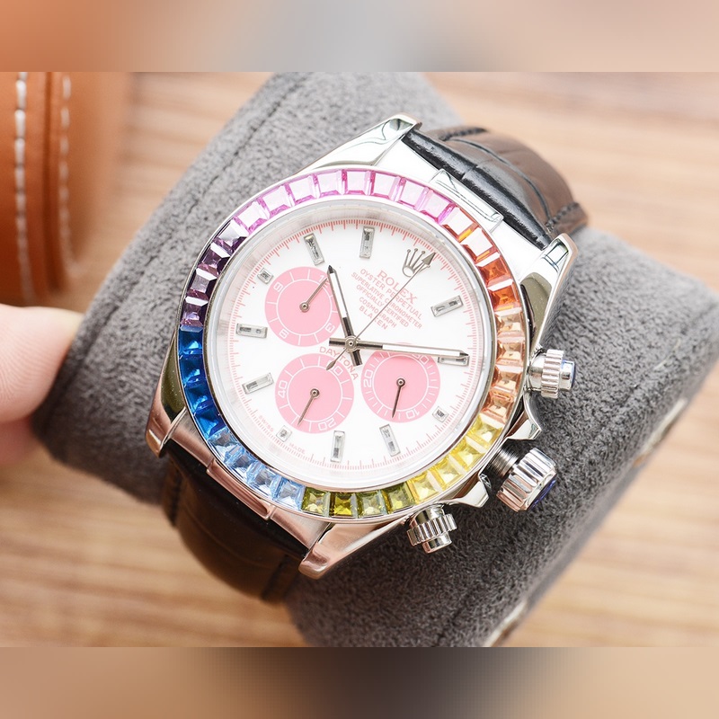 Rolex Rainbow Daytona Stunning Craftsmanship and Creativity-5