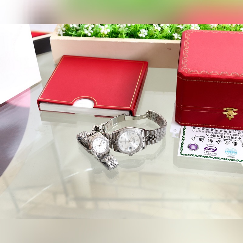 Rolex Datejust Couple Replica Watch Swiss Quality 100% Waterproof Sapphire Crystal-4