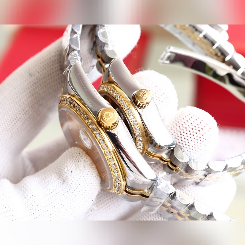 Rolex Datejust Couple Replica Watch 100% Swiss Quality Super Waterproof Sapphire Crystal-6