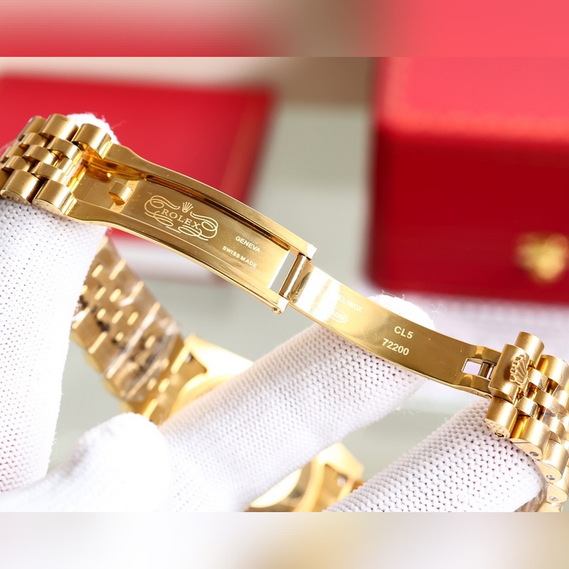 Rolex Datejust Couple Replica Watch Swiss 100% Quality Sapphire Crystal Waterproof Luminous-6