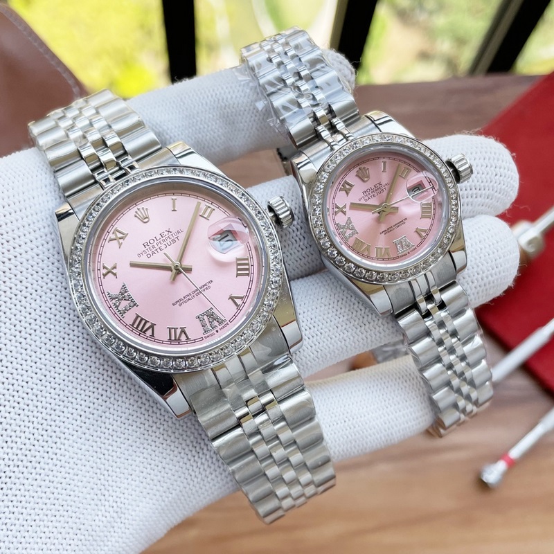 Rolex Datejust Couples Replica Watch 100% Swiss Quality Super Waterproof Sapphire Glass-5