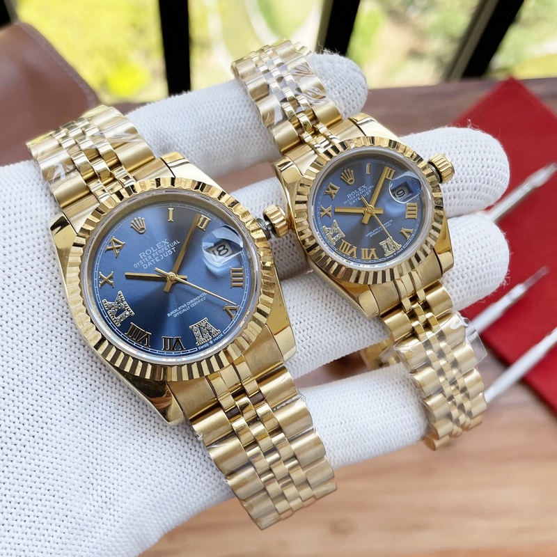 Rolex Datejust Couple Replica Watch Swiss Quality 100% Waterproof Sapphire-6