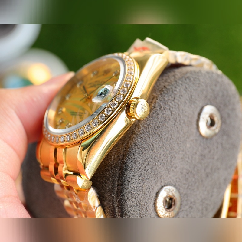 Rolex Datejust Couple Replica Watch Swiss Quality 100% Water-Resistant Sapphire Crystal-5