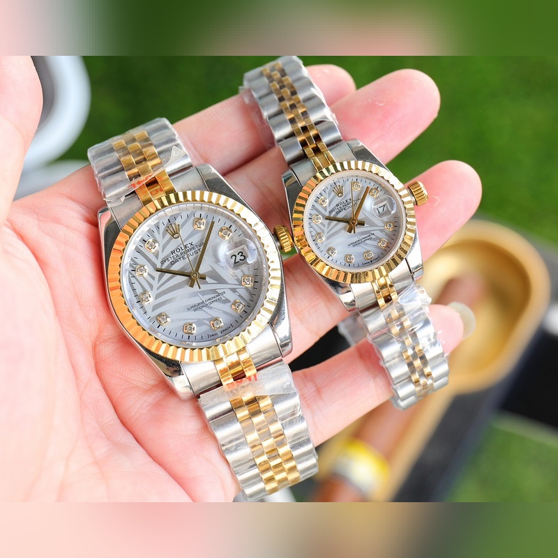 Rolex Datejust Couple's Replica Watch 100% Swiss Quality Strong Waterproof Sapphire Crystal-2