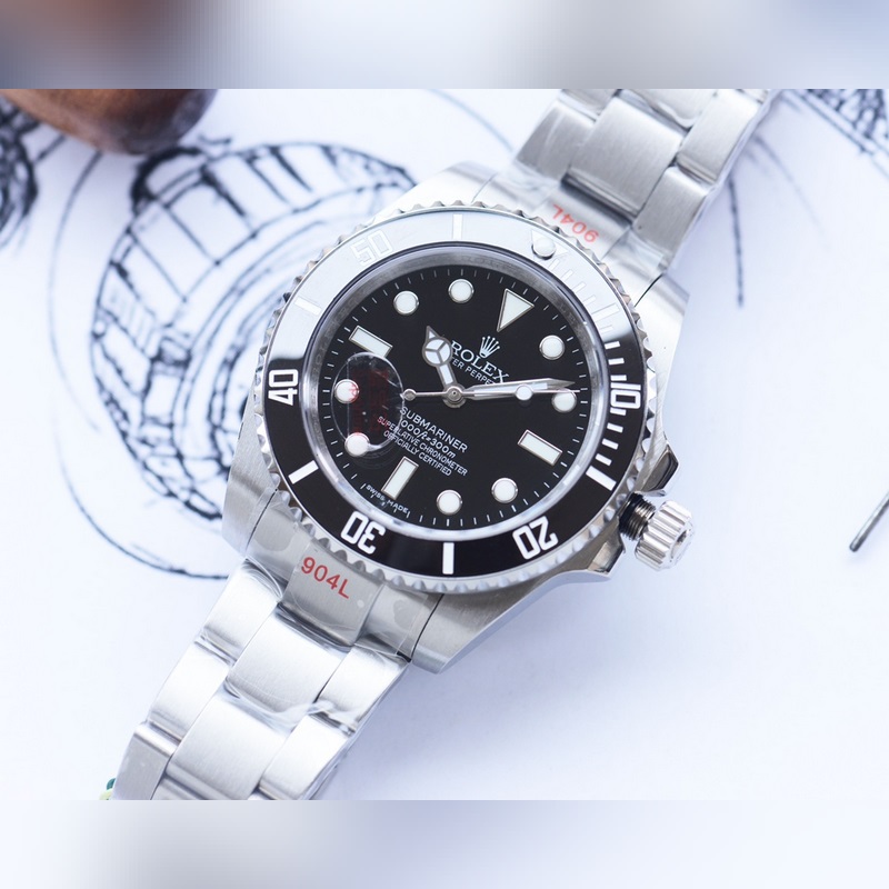 Rolex Submariner Men's Automatic Replica Watch 316L Stainless Steel Original Citizen Movement-3