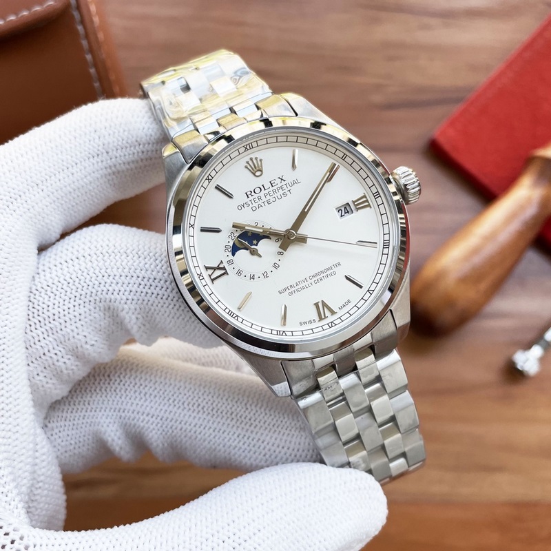 Rolex Datejust Steel Business Replica Watch Minimalist Design Original Movement-4