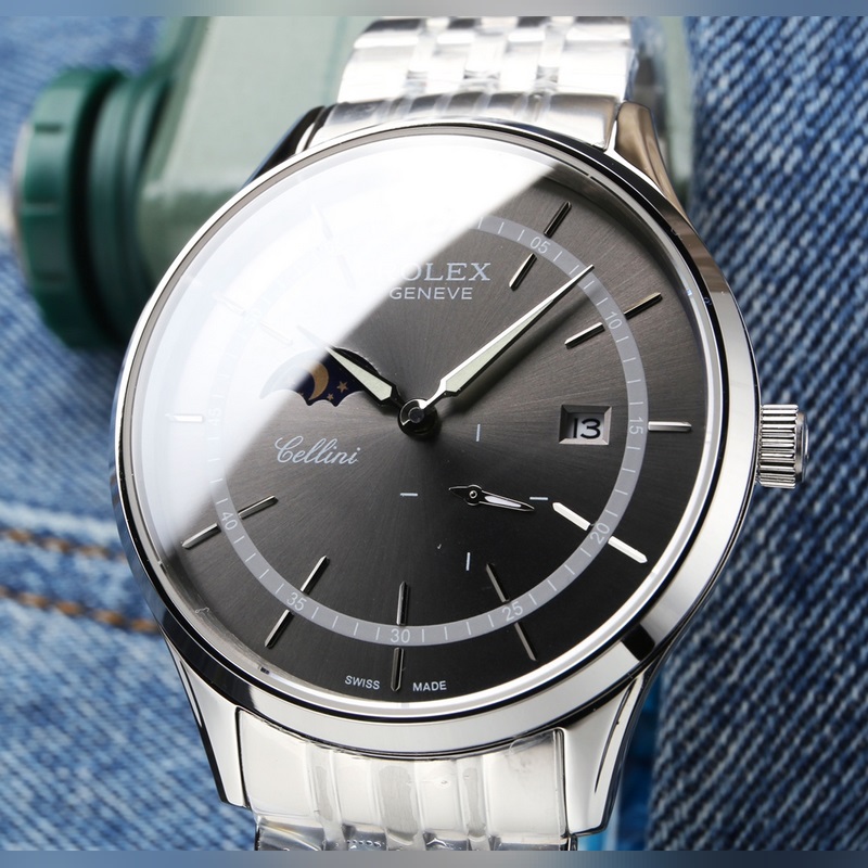 Rolex Cellini Moonphase Waterproof to 120m Quality Tested-3