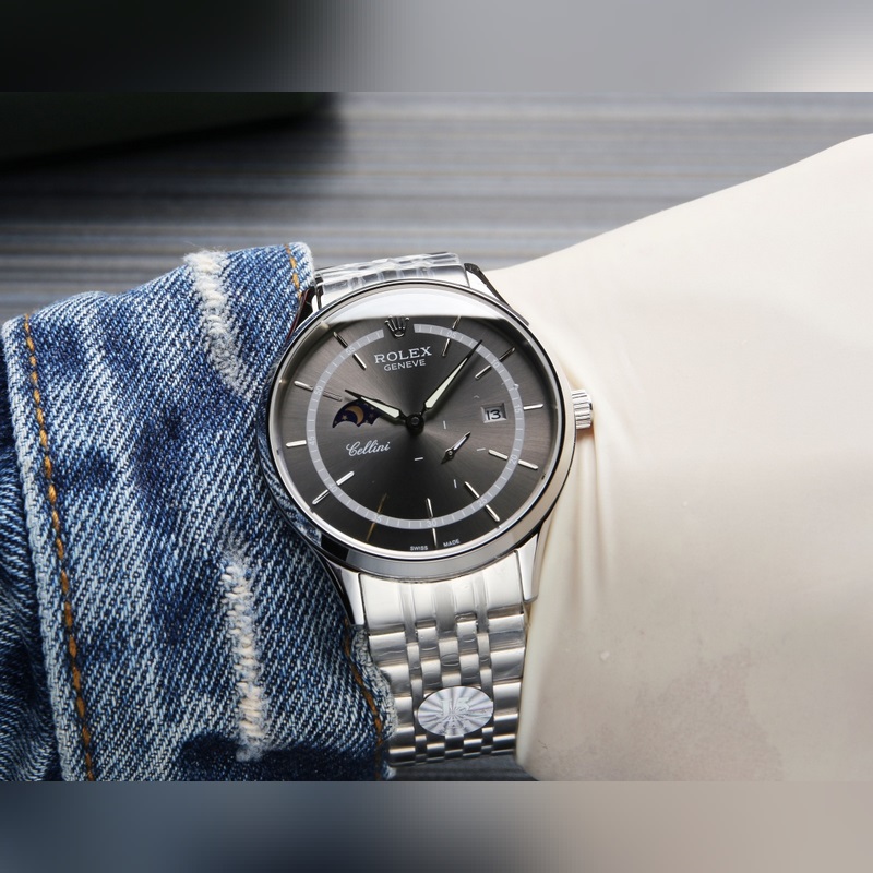 Rolex Cellini Moonphase Waterproof to 120m Quality Tested-4