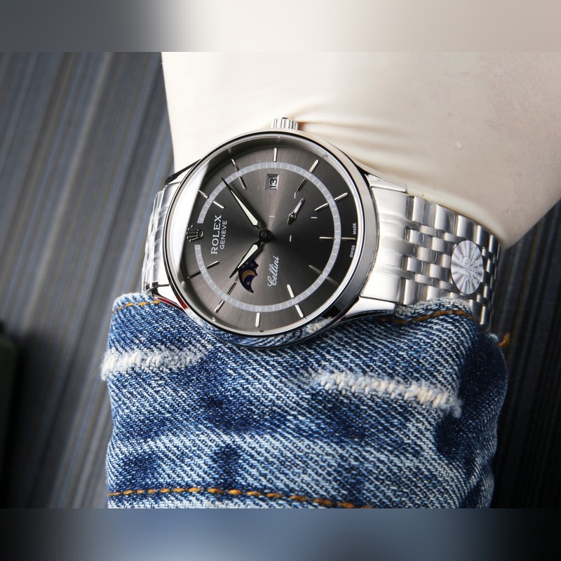 Rolex Cellini Moonphase Waterproof to 120m Quality Tested-5