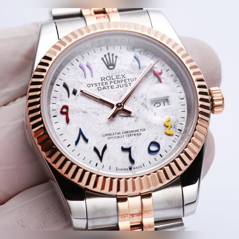 Rolex Datejust Series with Imported Citizen 8215 Movement 316 Stainless Steel-3