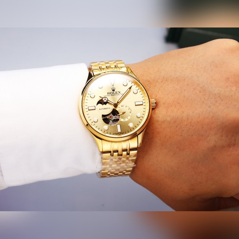 Rolex Day-Date Series 82S7 Waterproof 5ATM Quality Movement-2