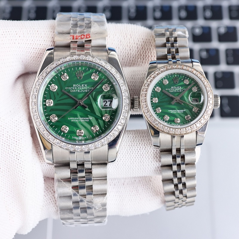 Rolex Datejust Couple Replica Watch Swiss Made 100% Waterproof Sapphire Crystal-2