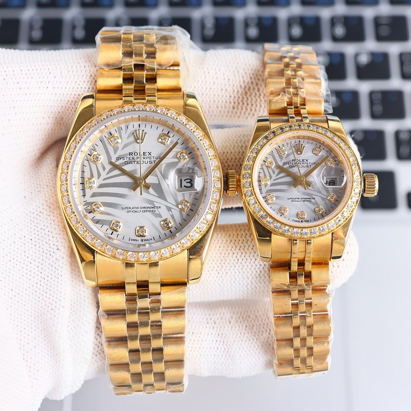 Rolex Datejust Couple Replica Watch Swiss Quality 100% Waterproof Sapphire Crystal-5