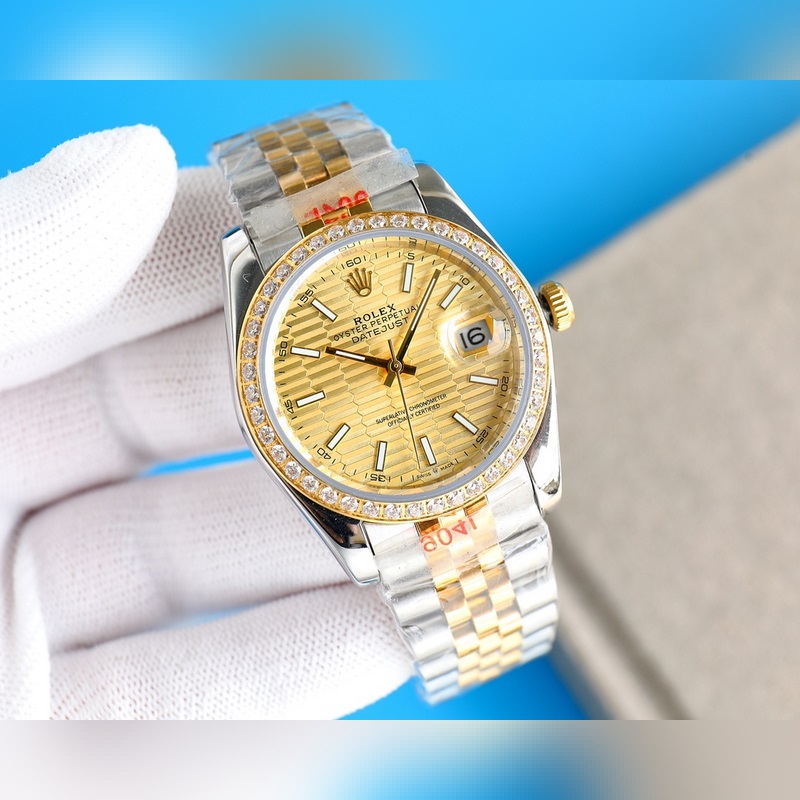 Rolex Datejust Double Head 904 Steel Swiss Quality 100% Waterproof with Luminescent Sapphire-3