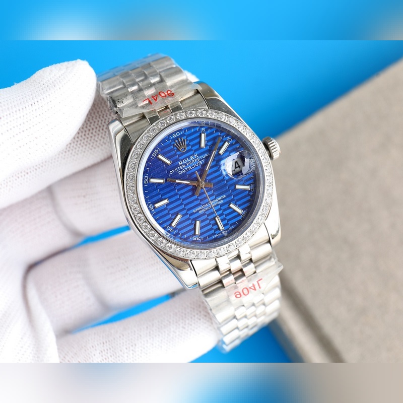 Rolex Datejust Double Head 904 Steel Swiss Quality 100% Waterproof with Luminescent Sapphire-4